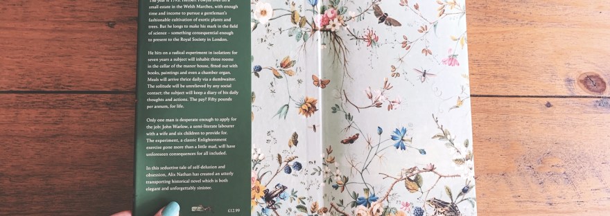 The Warlow Experiment inside cover