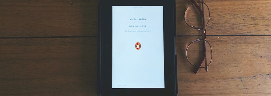 Why We Sleep by Matthew Walker inside page