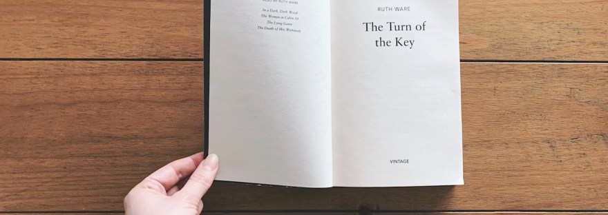 The Turn of the Key by Ruth Ware inside cover