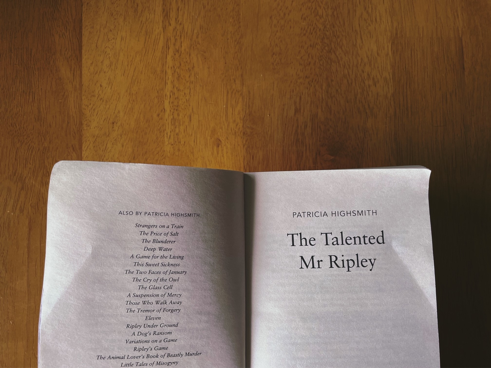 Book Review: The Talented Mr Ripley – Escape Through The Pages